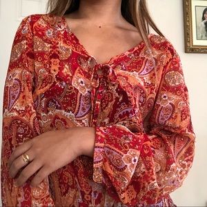 🌸3/20 VINTAGE SHEER BLOUSE